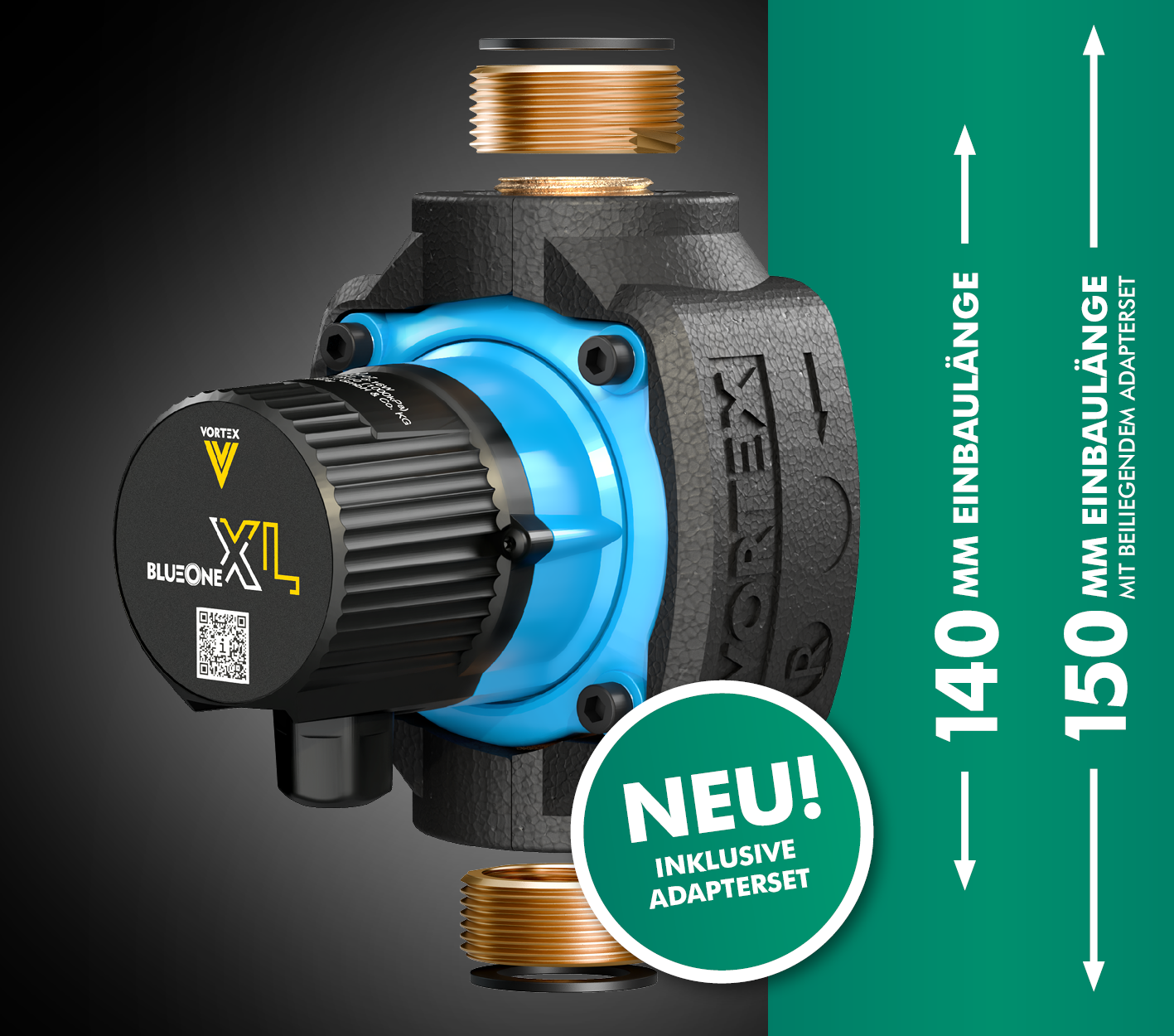 DIE NEUE Blueone xl – BWO 200 MIT ADAPTERSET