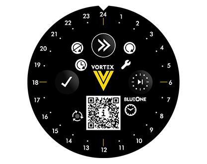 Vortex BWO 155 V Z Zirkulationspumpe mit Zeitschaltuhr 433-111-031